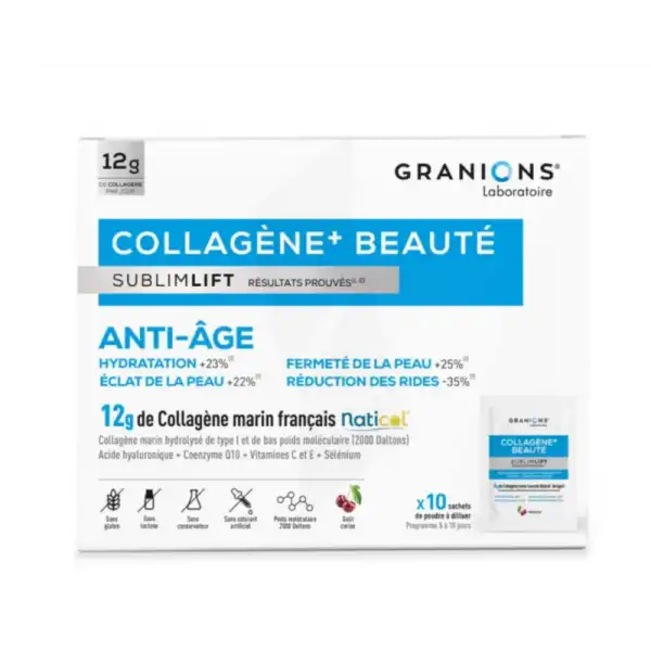 Granions Collagene + Beaute Sublimlift 10 Pdr 10 Sachets