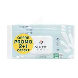 Biolane Expert Pro Lingette Pure Water 3paquets/60 à VALENCE