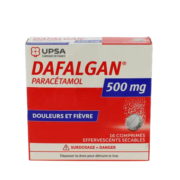 Dafalgan 500 Mg, Comprimé Effervescent Sécable