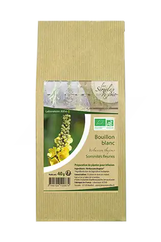 Laboratoire Altho Bouillon Blanc Bio, Plante Sèche, Sommité Fleurie 40g