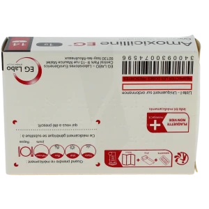 Amoxicilline Eg 1 G, Comprimé Dispersible
