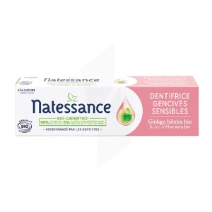 Natessance Bio Dentifrice Gencives Sensibles T/75ml