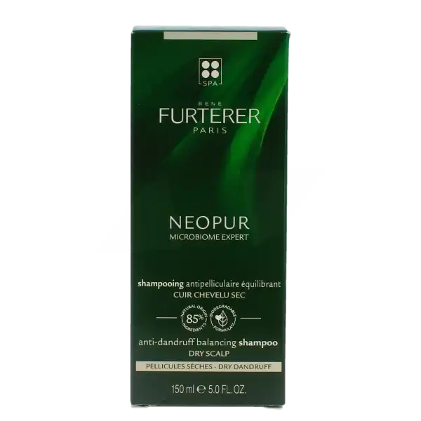 René Furterer Neopur Shampoing Antipelliculaire équilibrant Pellicules Sèches Tube De 150 Ml