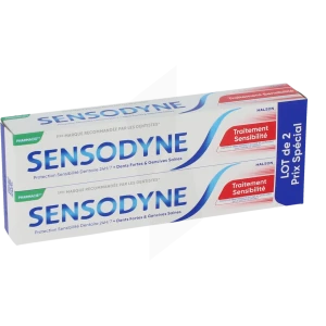 Sensodyne Pro Dentifrice Traitement Sensibilite 75ml X 2