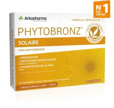 Phytobronz Solaire Caps tous types de peaux B/30