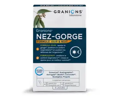 Granions Nez-gorge Gélules + Comprimés B/10+10 à MONTPELLIER