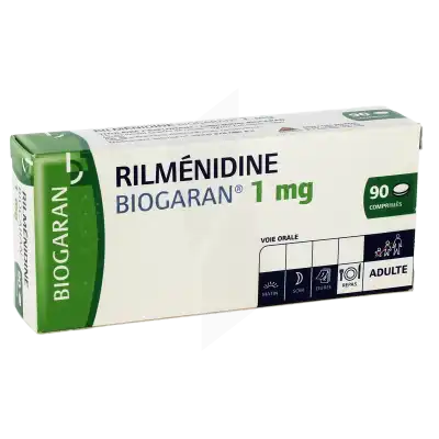 Rilmenidine Biogaran 1 Mg, Comprimé à Bassens