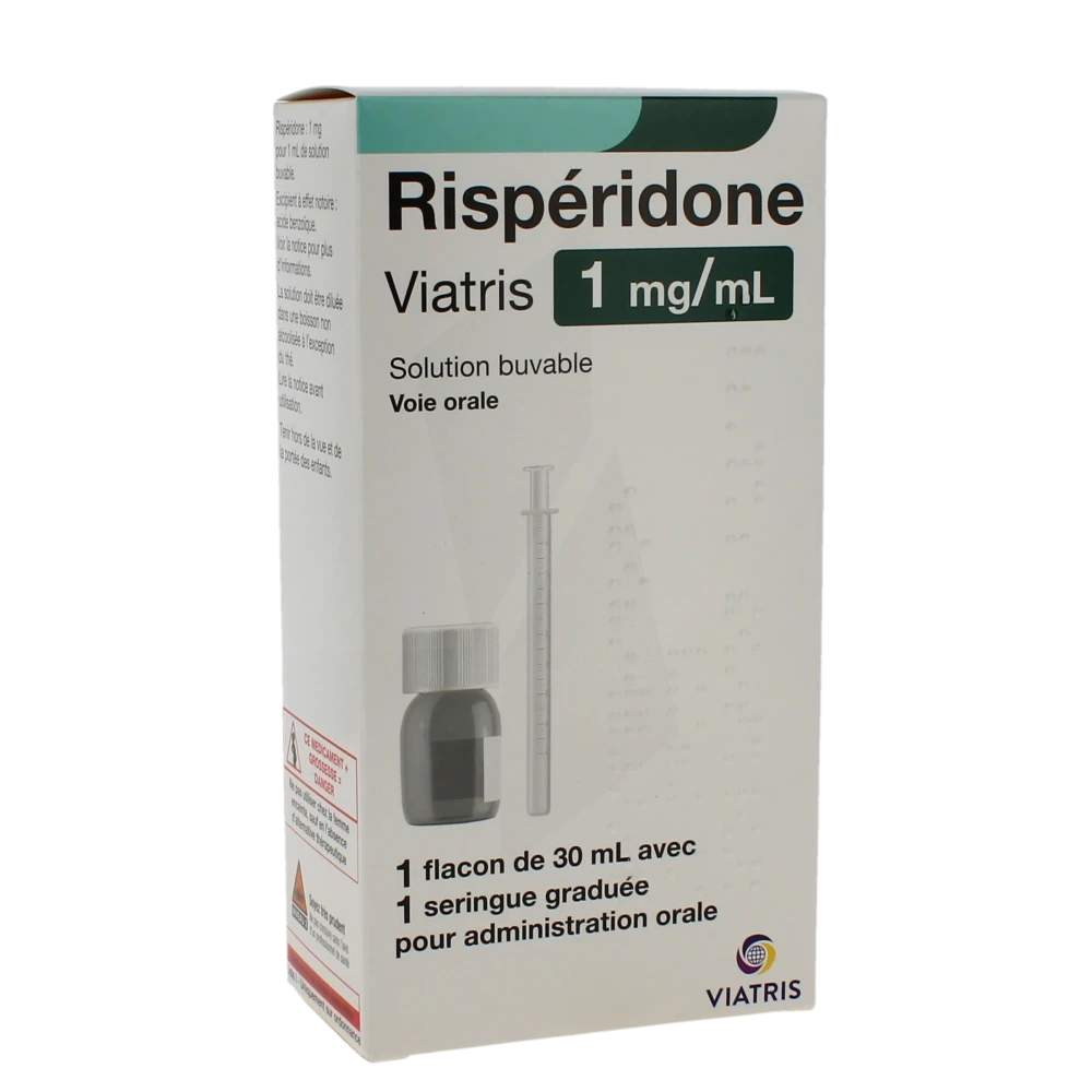 Risperidone Viatris 1 Mg/ml, Solution Buvable