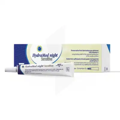 Hydramed Night Sensitive Pommade Ophtalmique Tube De 5 G à ALBI