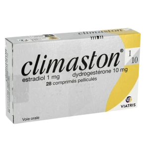 Climaston 1 Mg/10 Mg, Comprimé Pelliculé