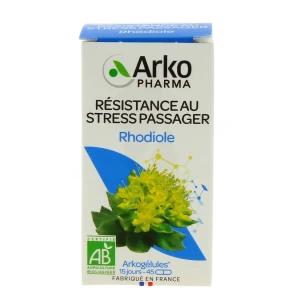 Arkogélules Rhodiole Bio Gélules Flacon De 45
