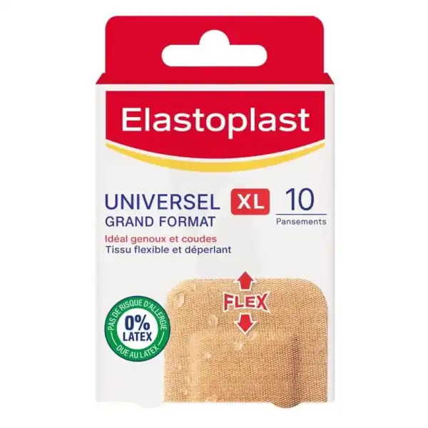 Elastoplast Universel Tissu Pansement Adhésif Xl B/10