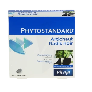 Pileje Phytostandard - Artichaut / Radis Noir 30 Comprimés