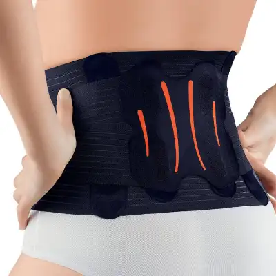 Orliman Mouv'n Fit Ceinture Lombaire Orange Hauteur 26cm Taille 2 B/1 à CAMBLANES-ET-MEYNAC
