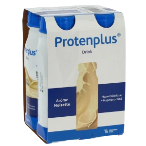 Protenplus Drink Nutriment Hyperprotéiné Noisette 4bouteilles/200ml