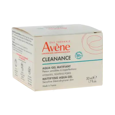 Avène Eau Thermale Cleanance Aqua-gel Gel Crème Matifiant Pot De 50 Ml à Andernos