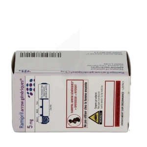 Ramipril Arrow Generiques 5 Mg, Comprimé Sécable