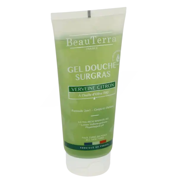 Beauterra - Gel Douche 3 En 1 - Verveine/citron 200ml