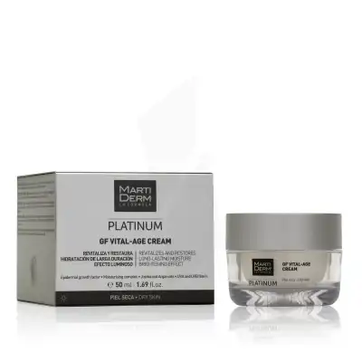 Martiderm Platinum Gf Vital-age Crème Peau Sèche 50ml à CUISERY