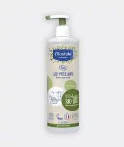 Mustela Bebe Enfant Eau Micellaire Bio Fl Pompe/400ml à MARSEILLE