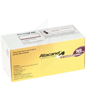 Atacand 16 Mg, Comprimé Sécable