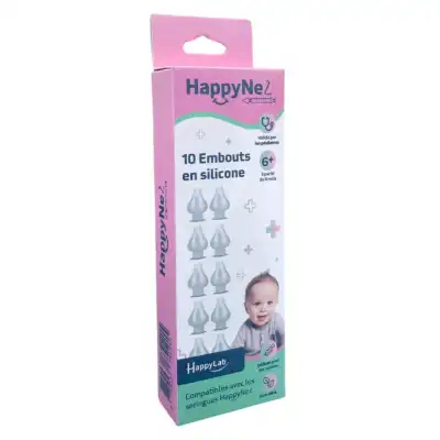 Happylab Embouts Nasals En Silicone Pour Seringues B/10 à PERSAN