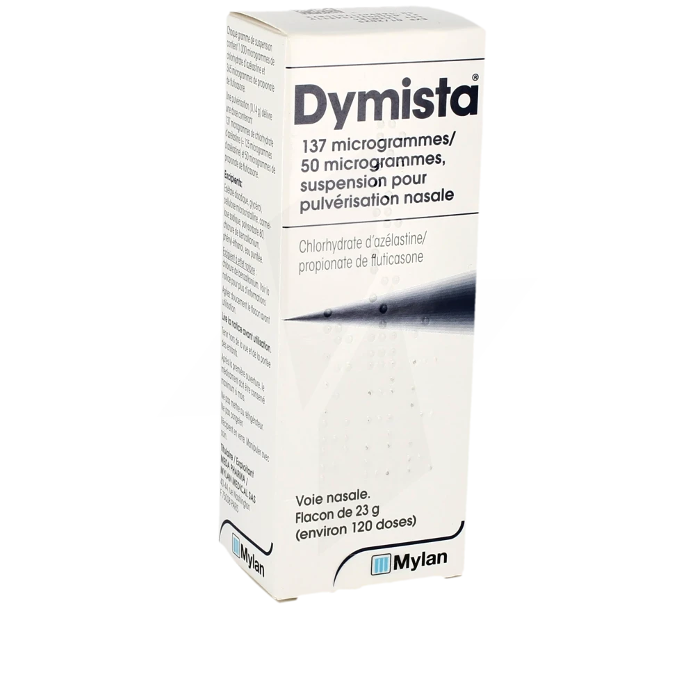 Dymista 137 Microgrammes/50 Microgrammes, Suspension Pour Pulvérisation Nasale