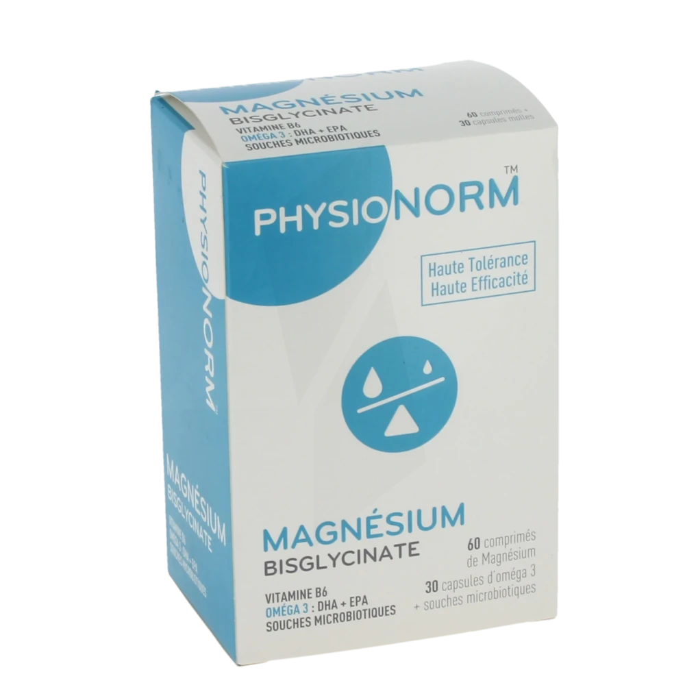 Immubio Physionorm Magnésium Comprimés + Gélules B/60+30