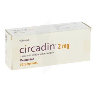 Circadin 2 Mg, Comprimé à Libération Prolongée