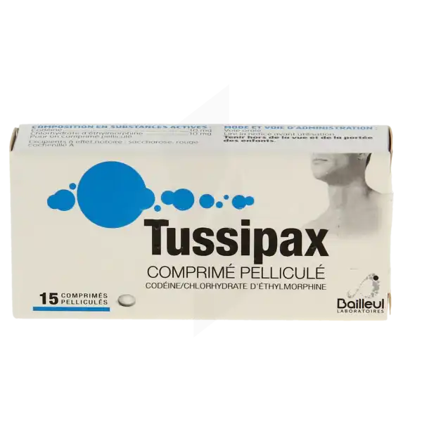 Tussipax, Comprimé Pelliculé