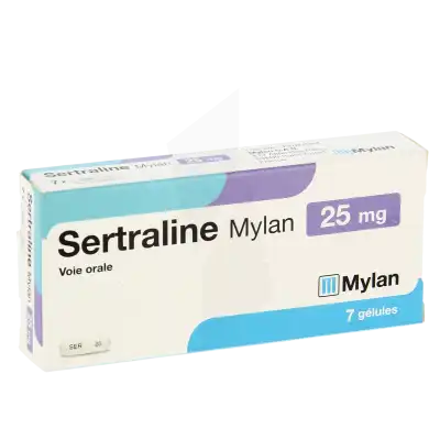 Sertraline Viatris 25 Mg, Gélule à CHAMPAGNOLE