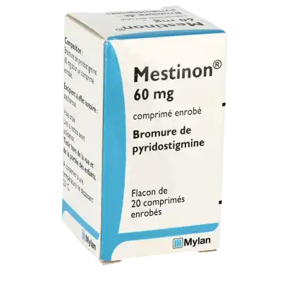Mestinon 60 Mg, Comprimé Enrobé à Blere