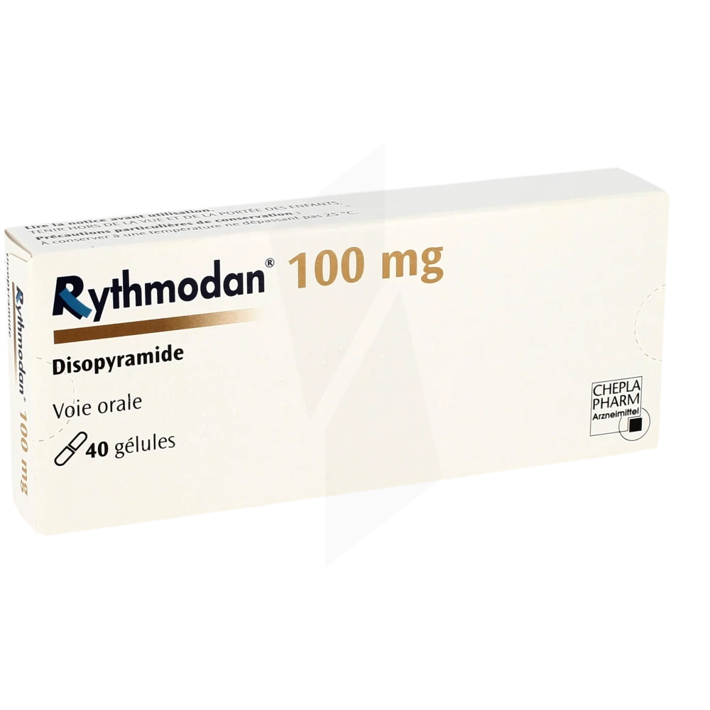 Rythmodan 100 Mg, Gélule