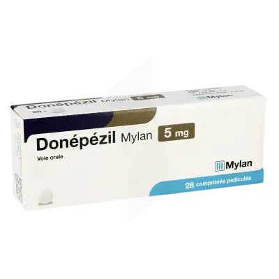 Donepezil Viatris 5 Mg, Comprimé Pelliculé à Nice
