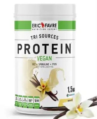 Eric Fav Proteine Vegan Vanille 500g à MARIGNANE