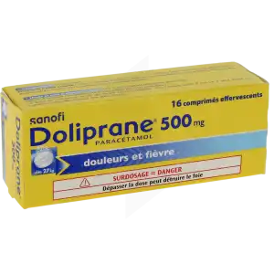 Doliprane 500 Mg, Comprimé Effervescent à LA-RIVIERE-DE-CORPS
