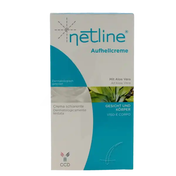 Netline Crème Décolorante Visage & Corps T/40+20ml