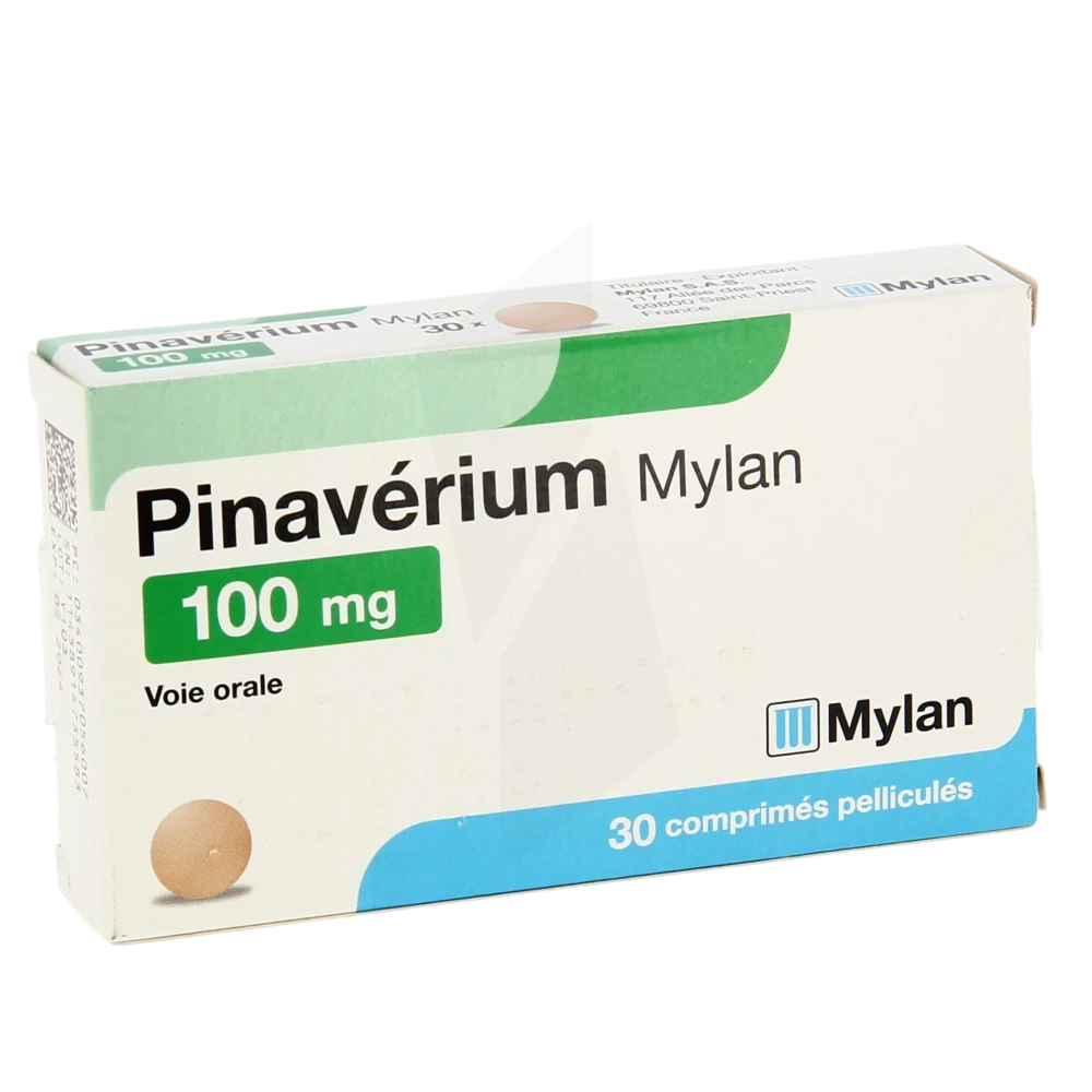 Pinaverium Viatris 100 Mg, Comprimé Pelliculé