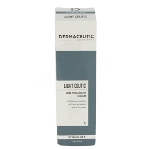 Dermaceutic Light Ceutic Cr De Nuit Unifiante Fl Airless/40ml