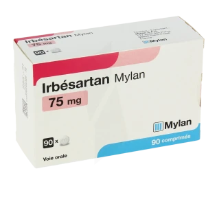 Irbesartan Viatris 75 Mg, Comprimé