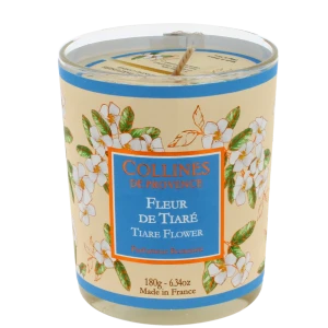 Collines De Provence Bougie Parfumée Fleur De Tiaré Pot/180g