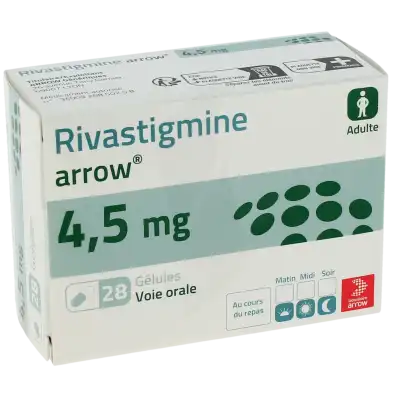 RIVASTIGMINE ARROW 4,5 mg, gélule