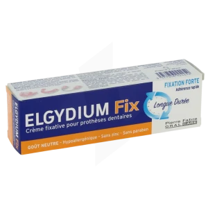 Elgydium Fix Cr AdhÉsive Fixation Forte T/45g
