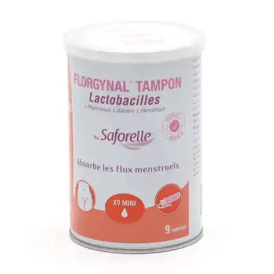 Florgynal Tampon Périodique Avec Applicateur Mini B/9 à La Ricamarie