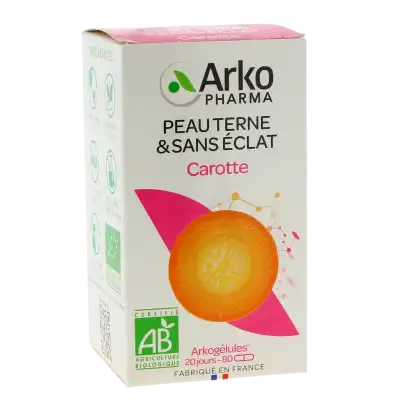 Arkopharma Arkogélules Carotte Bio Gélules Flacon De 80 à SAINT-SAENS