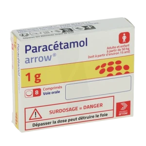 Paracetamol Arrow 1 G, Comprimé