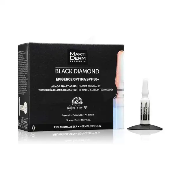 Martiderm Black Diamond Epigence Optima Spf 50+ 10 Ampoules