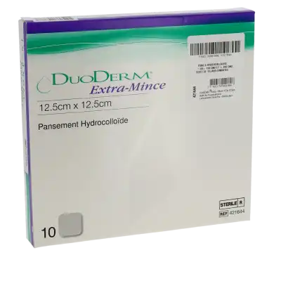 Duoderm Extra Mince Pansement Hydrocolloïde Stérile 12,5x12,5cm B/10 à ALBI