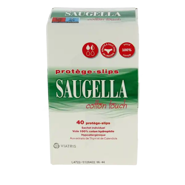 Saugella Cotton Touch Protège-slip B/40