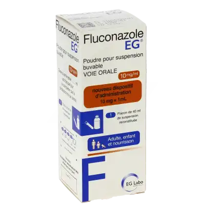 Fluconazole Eg 10 Mg/ml, Poudre Pour Suspension Buvable à NOROY-LE-BOURG
